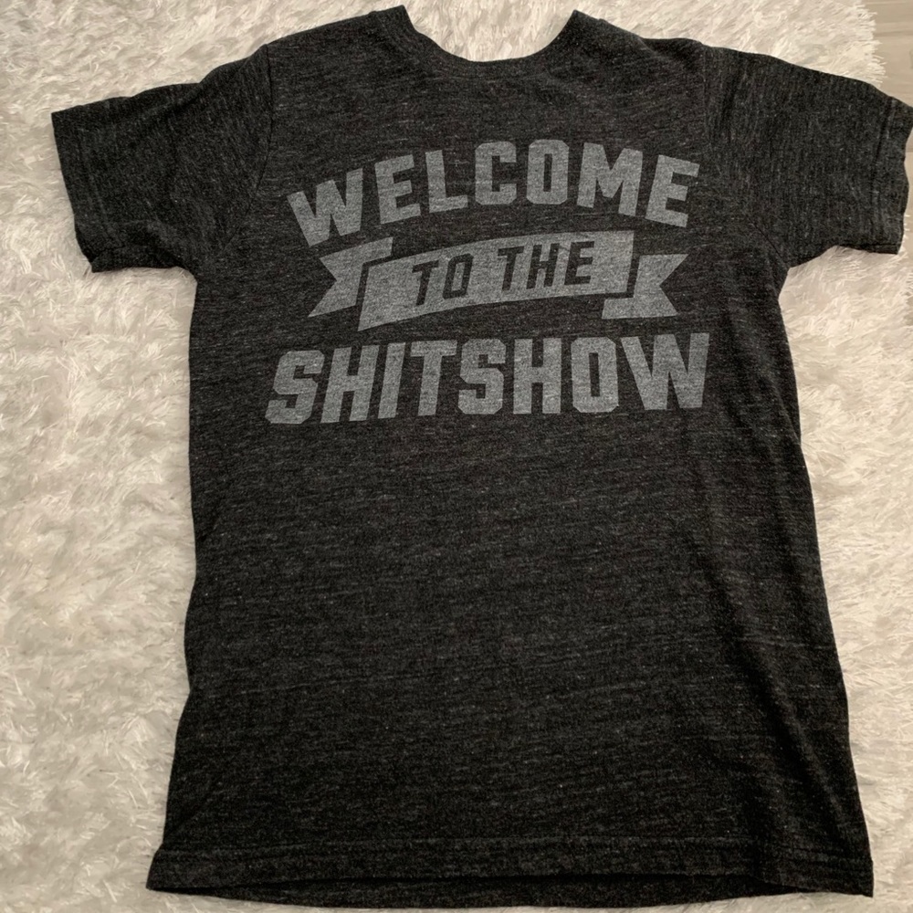 Edgy vintage look Tshirt Super soft! S